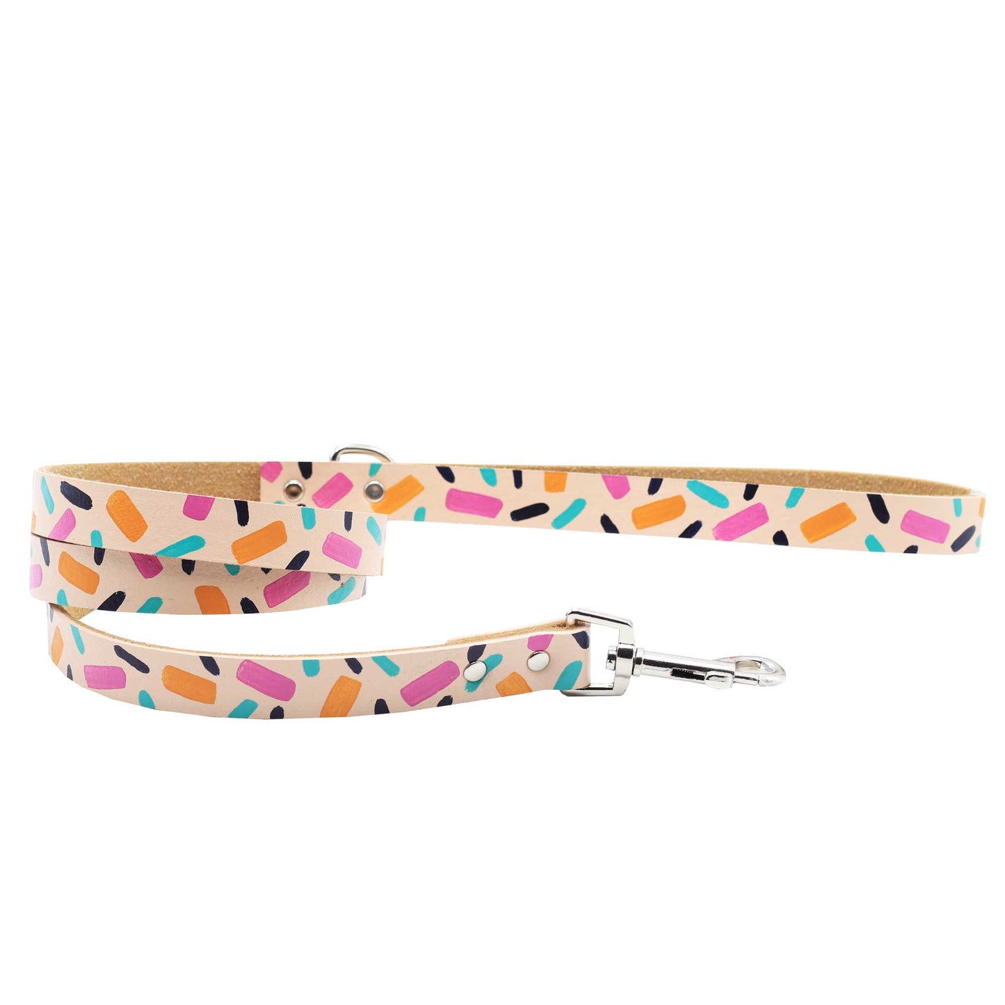 Correa - Pintada a Mano - Multicolor Pink